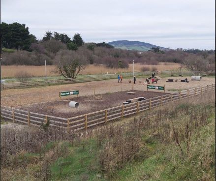 Dog park for socialisation at nature reserve